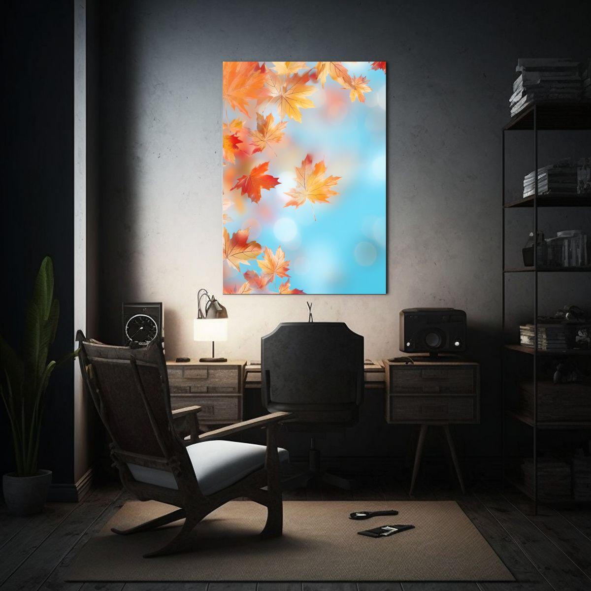 Pintura Creativa En Bastidor Con Fondo Desenfocado Y Espacio 40x60cm-2