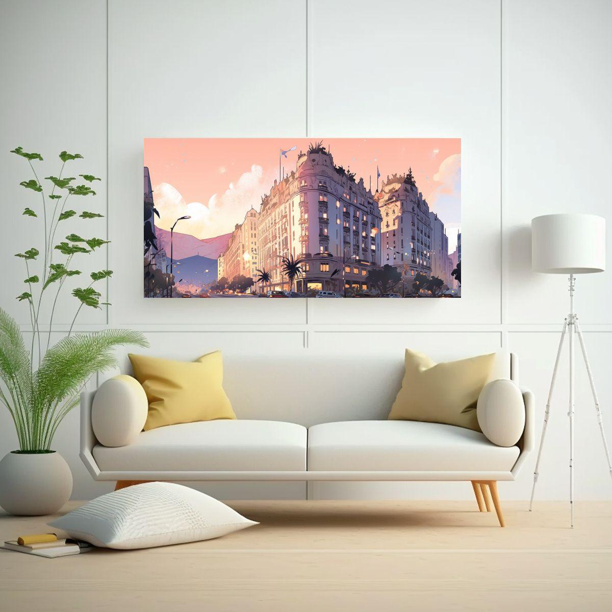 Pinturas Decorativas Modernas En Santiago, Chile 60x30cm-2