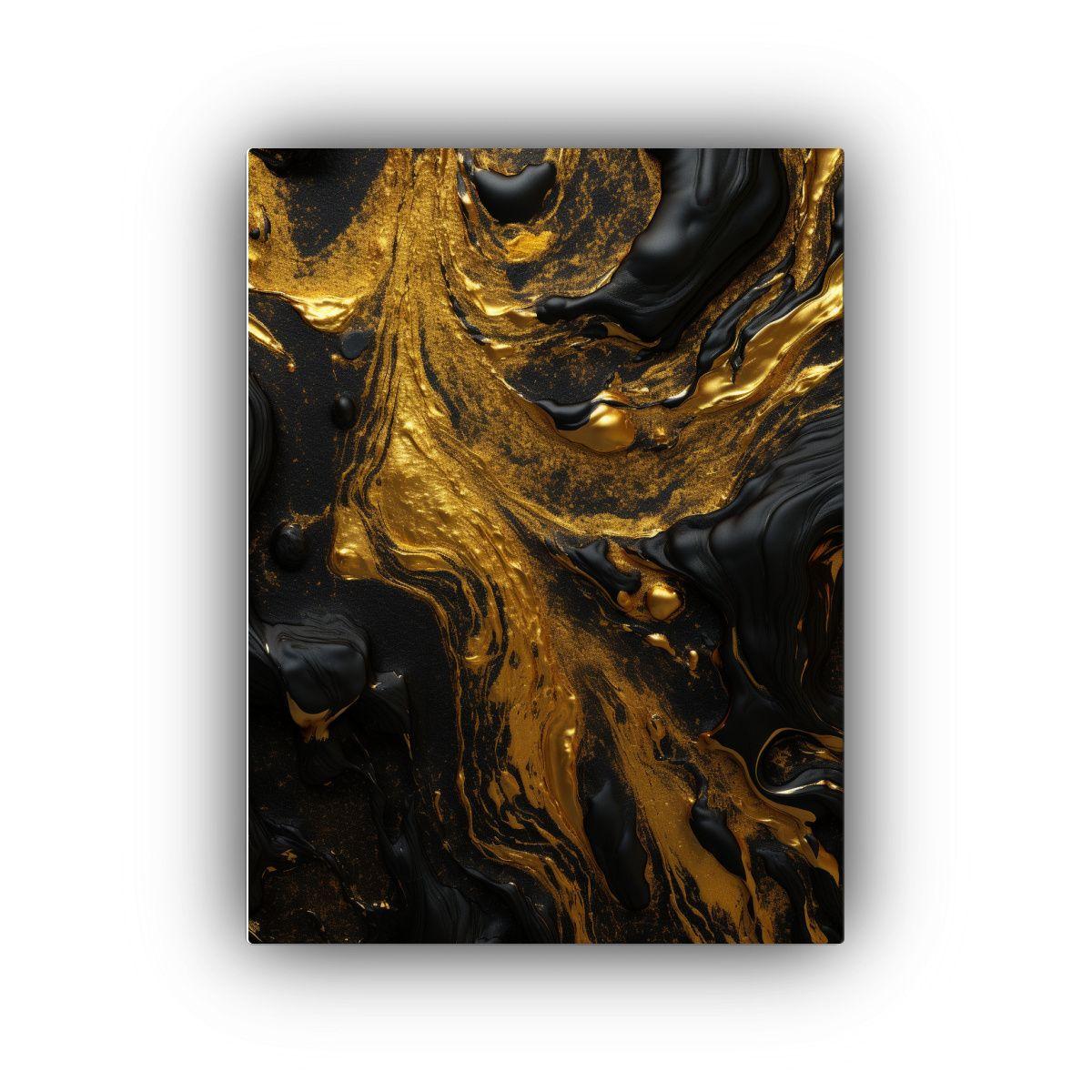 Pintura Lienzo Tela Colores Exclusivo Con Textura 30x40 Cm-0