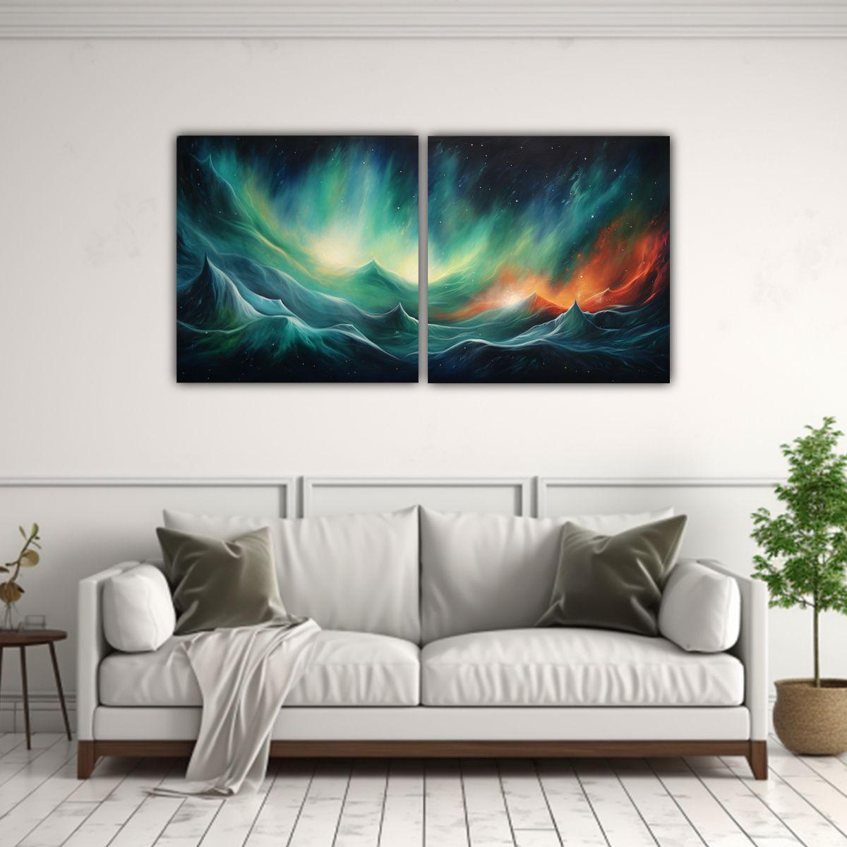 Pinturas Decorativas Minimalistas De Danza 140x70 Cm-2