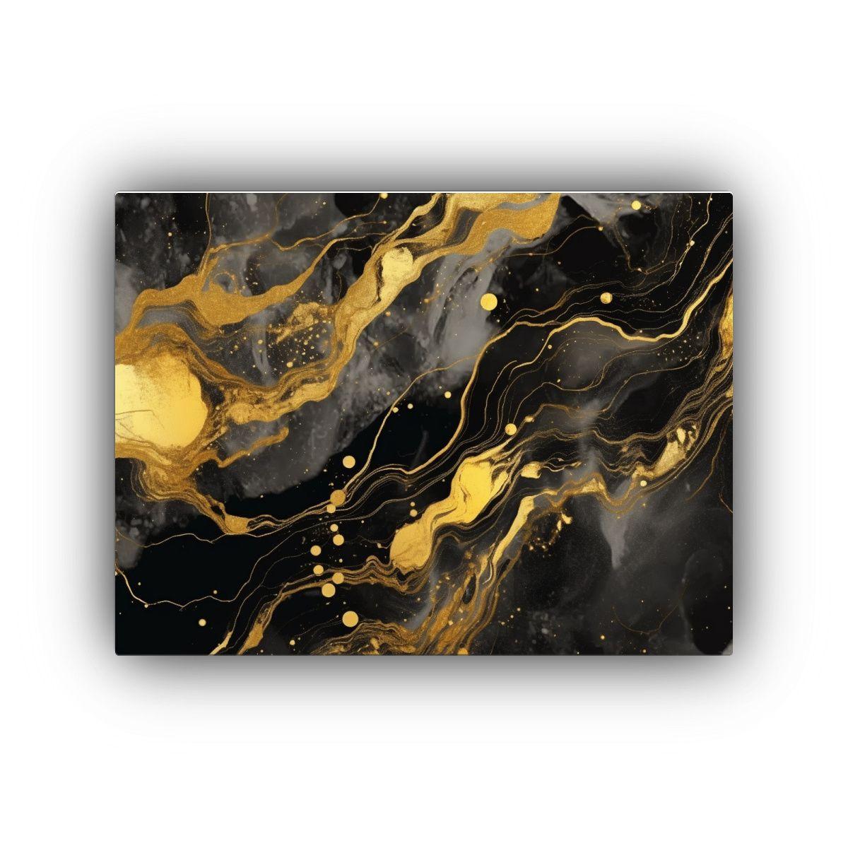 Cuadro Concepto Protagonismo Para Decoración En Estilo Oscu 50x40cm-0