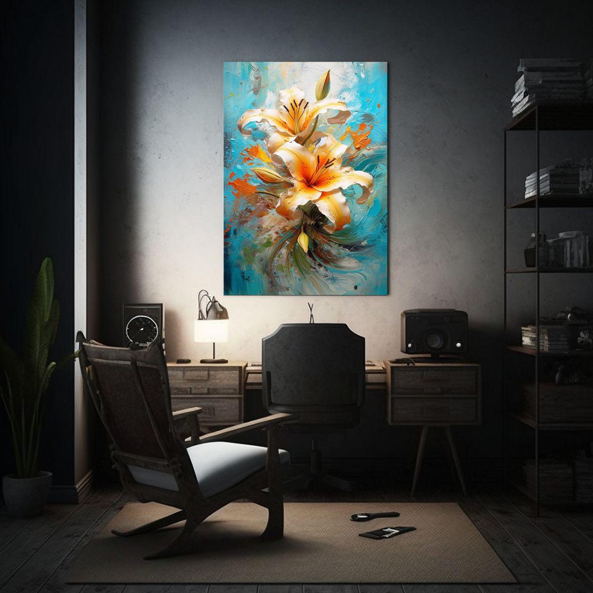 Pintura Decorativa Arte Tonos Belleza Natural 50x75cm-2