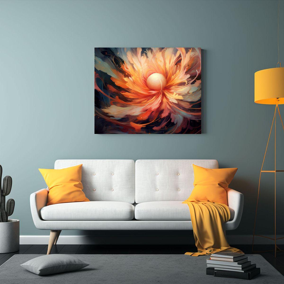 Pinturas Decorativas De Flores Para Diseño De Escenarios 45x30cm-2