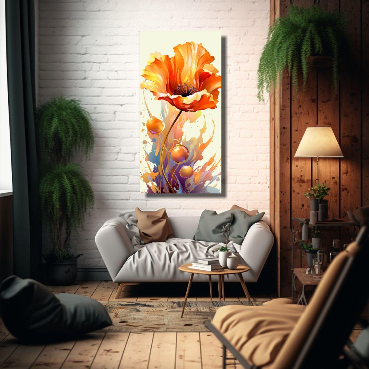 Cuadro Fotografía Original De Elegante 70x140cm-2