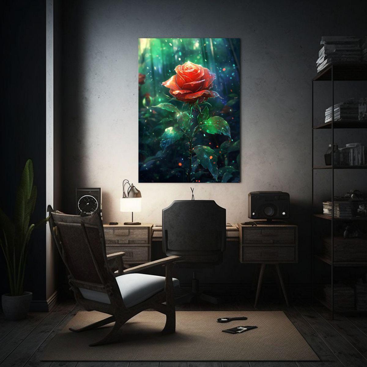 Pintura Decorativa De Arte Fotográfico De Baño 60x90cm-2