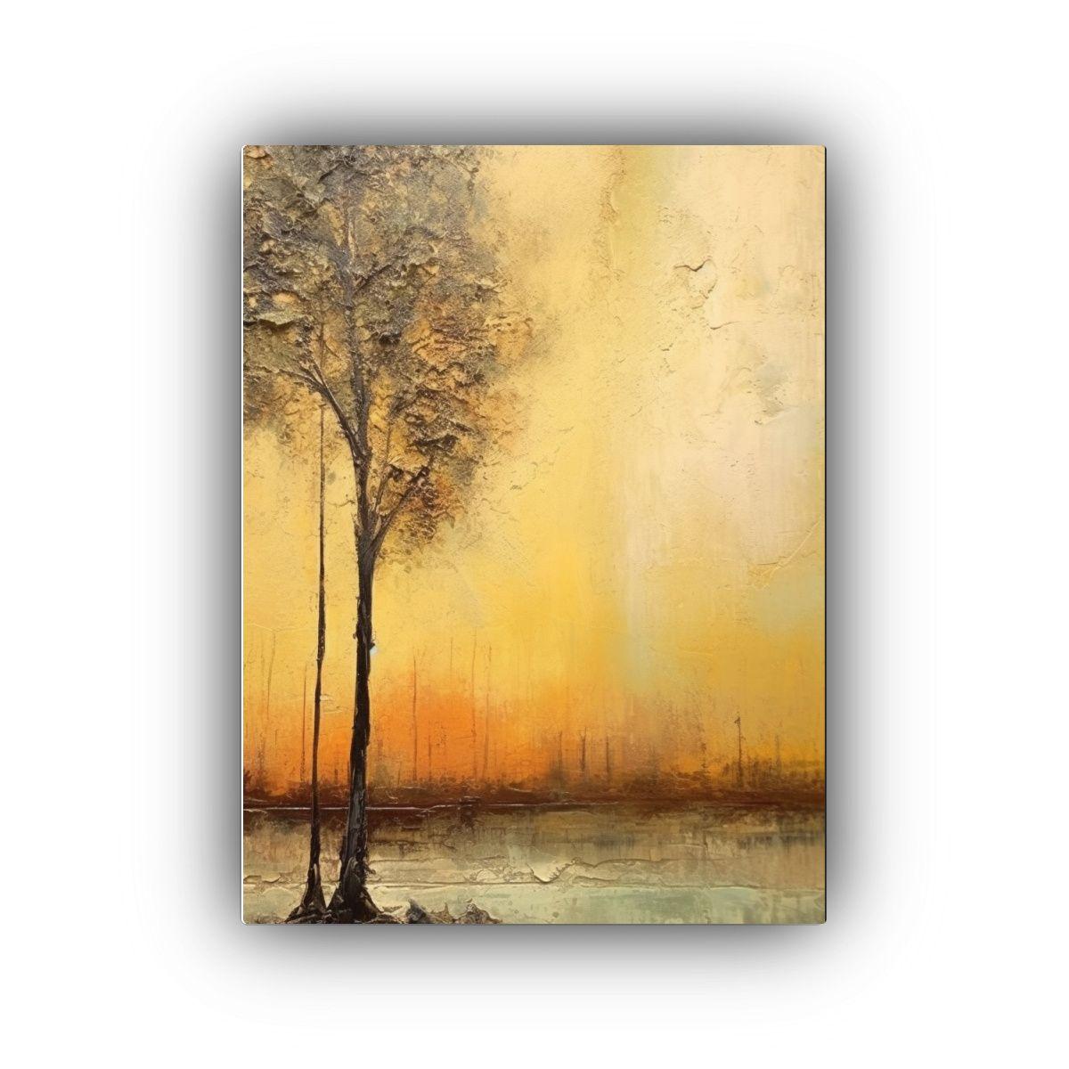 Pinturas Decorativas Abstractas De Paisajes 50x65cm-0