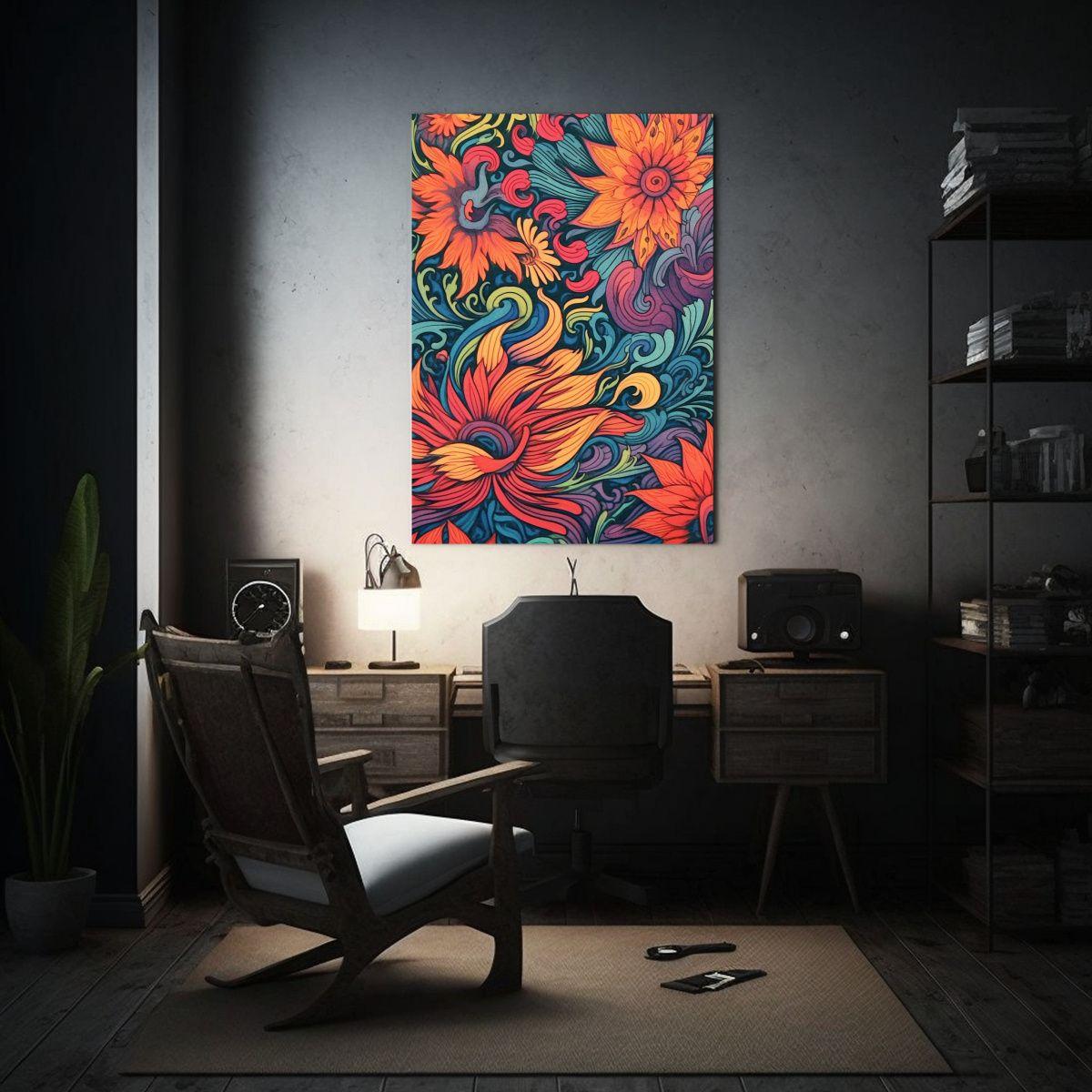 Pintura Decorativa Abstracta Duradero, Estilo 40x60cm-2