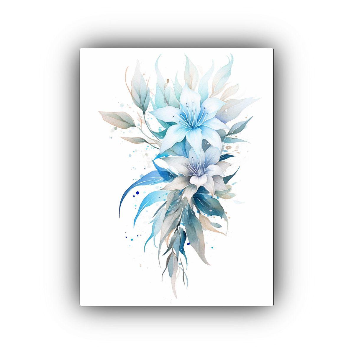 Lienzo De Tela Hermoso Ambiente Suave Y Etéreo 30x45cm-0