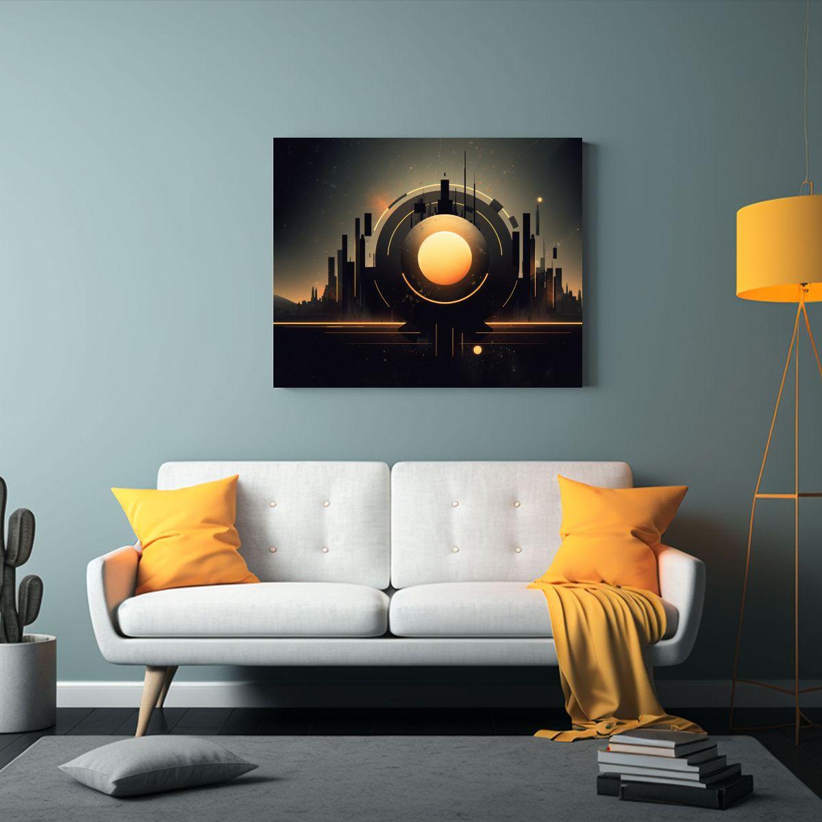 Pinturas Decorativas Fine Art Conceptual Estilo 45x30cm-2