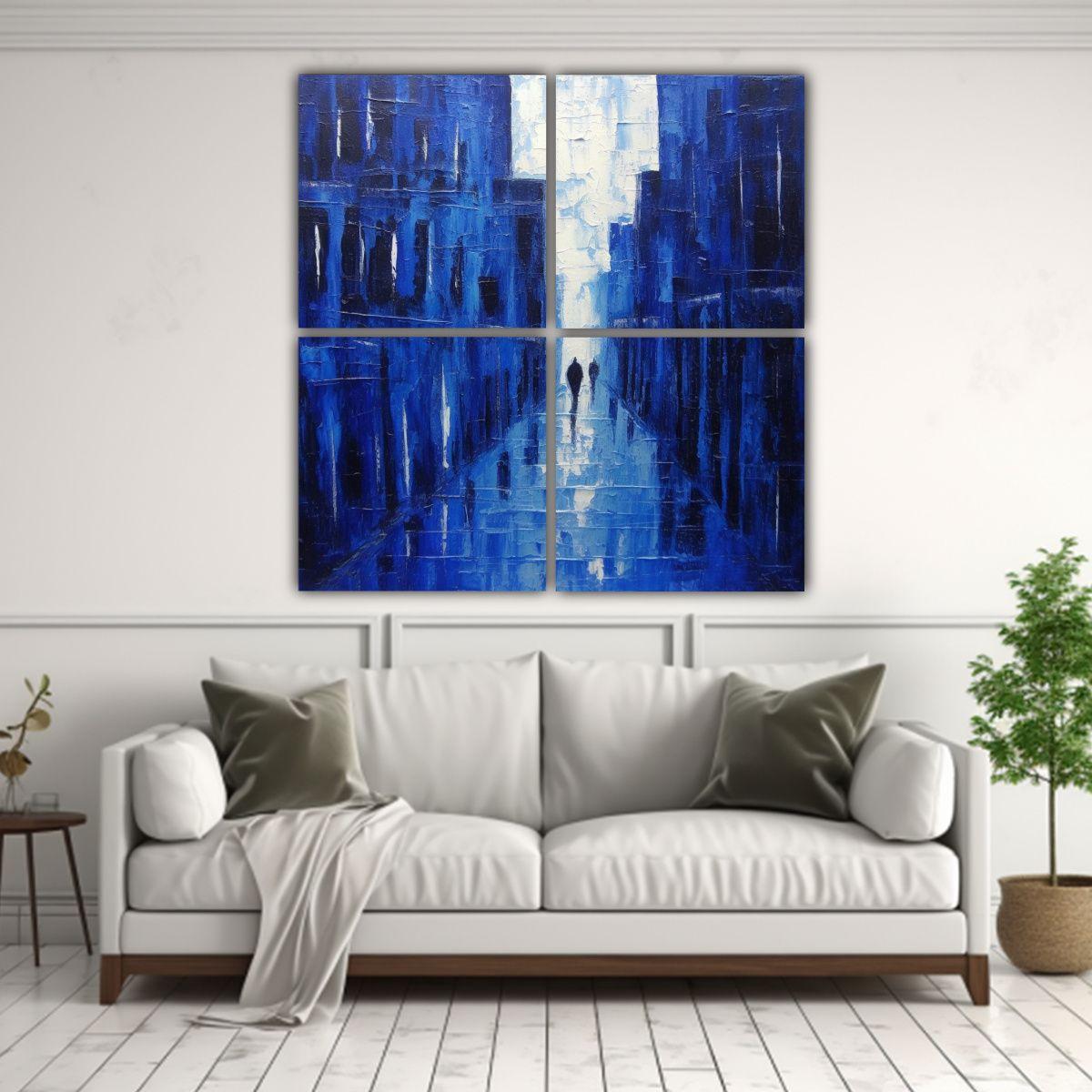 Pinturas Decorativas Innovadoras En Bastidor: 60x60 Cm-2