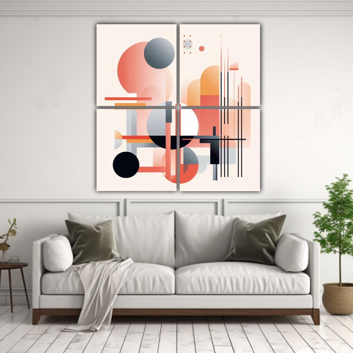Cuadros Decorativos Minimalistas De Estilo 200x200 Cm-2