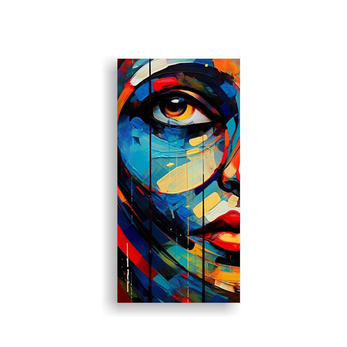 Cuadro Decorativo Abstracto Y Realismo Detallado 60x120cm-0