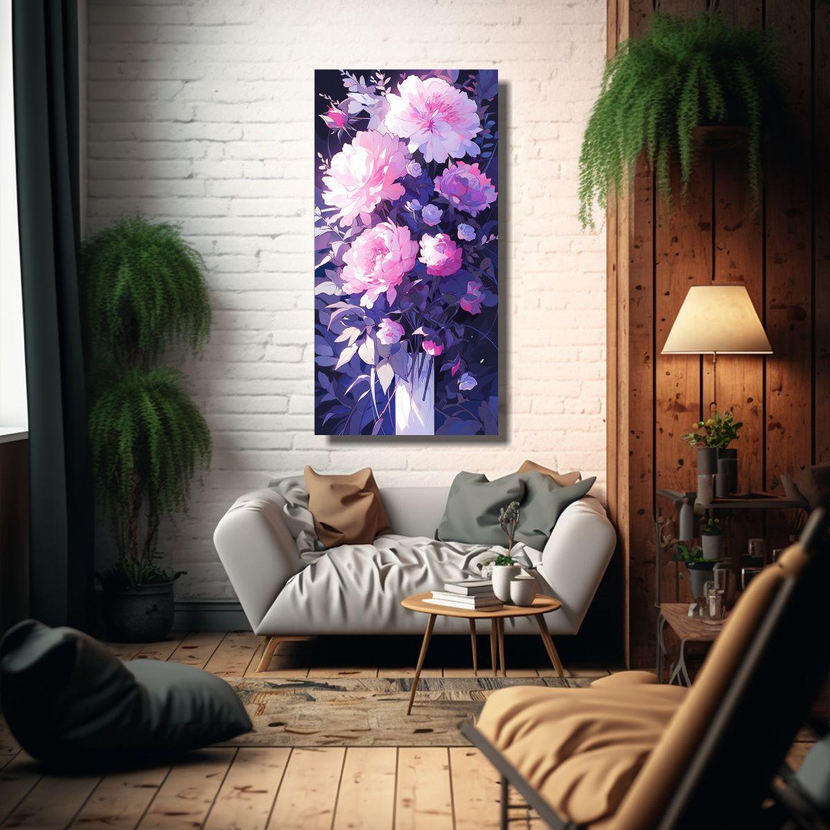 Pinturas Decorativas En Estilo Neonoir Inspiradas  60x120cm-2