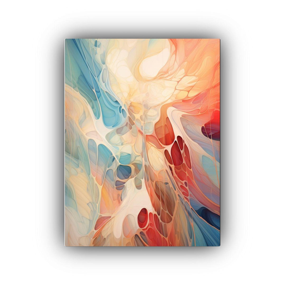 Pinturas Abstractas De Líneas Suaves En Estilo Moderno Y Du 60x90cm-0