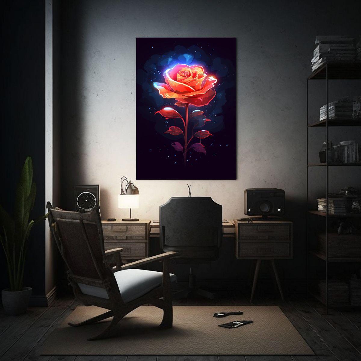 Pintura Decorativa De Lienzo Conceptual De Pop 20x30cm-2