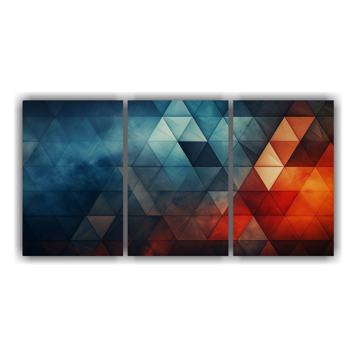 Cuadro Moderno Abstracto De Alta Calidad 90x45 Cm-0
