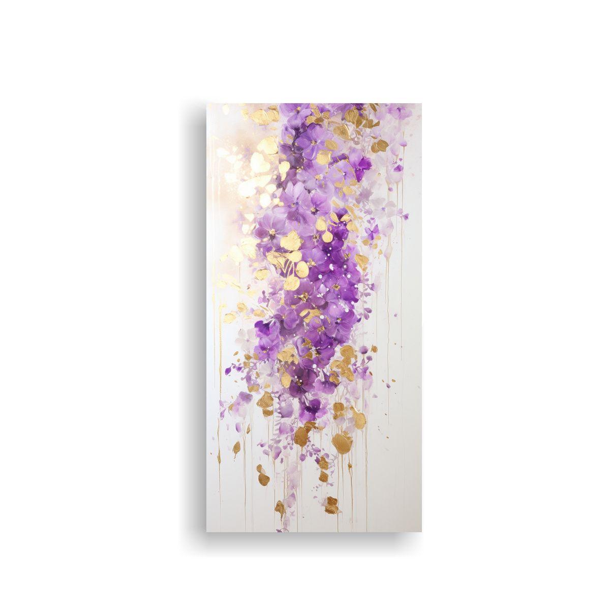 Pintura De Pared Acrylic Continuo Sobre Blanco 50x100 Cm-0