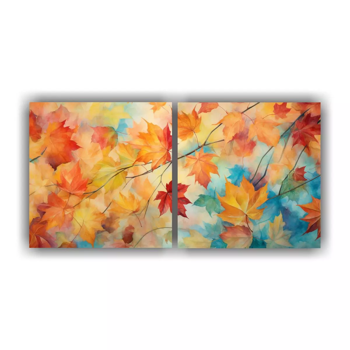 Pinturas Abstractas Vida Whirling Con Patrones 140x70 Cm-0