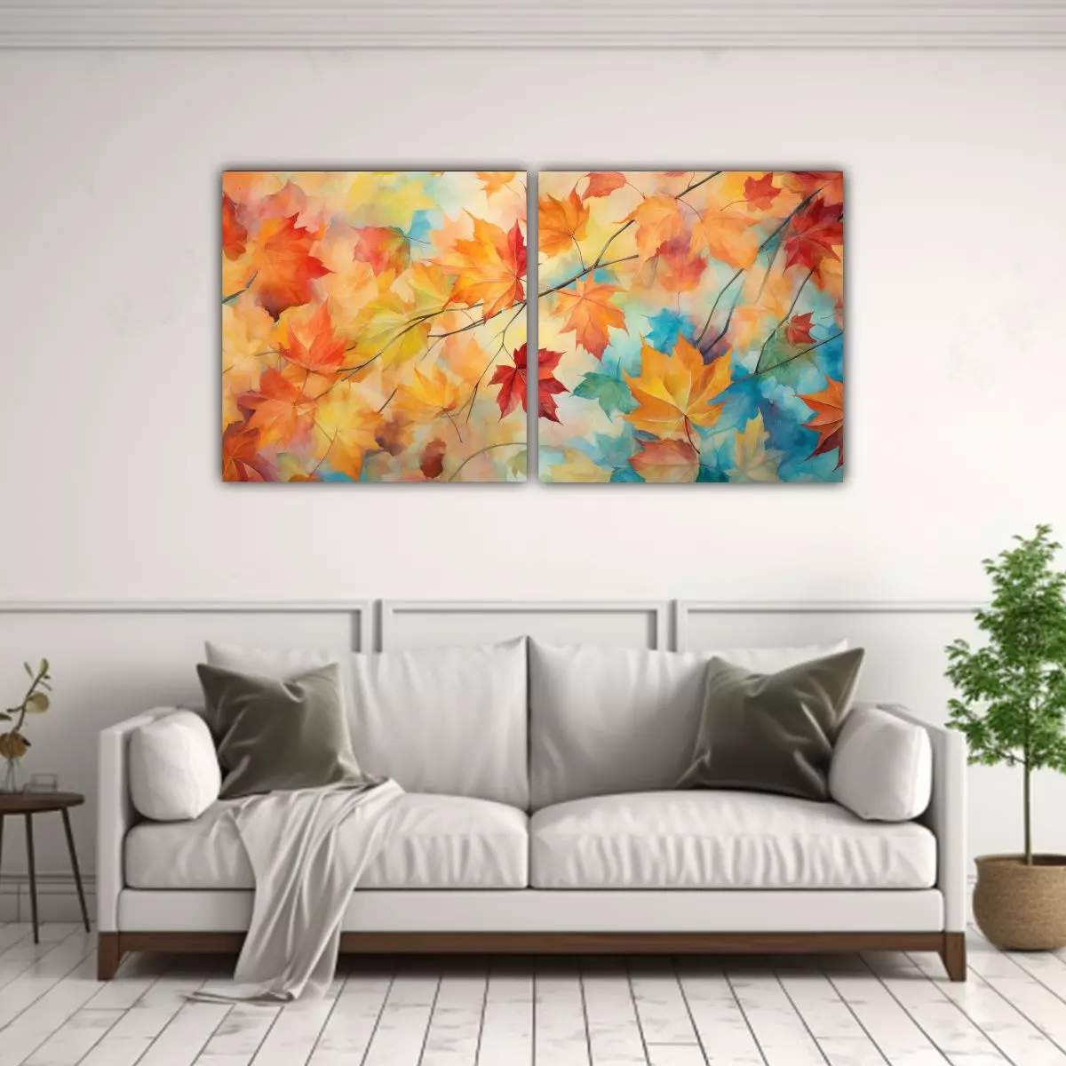 Pinturas Abstractas Vida Whirling Con Patrones 140x70 Cm-2