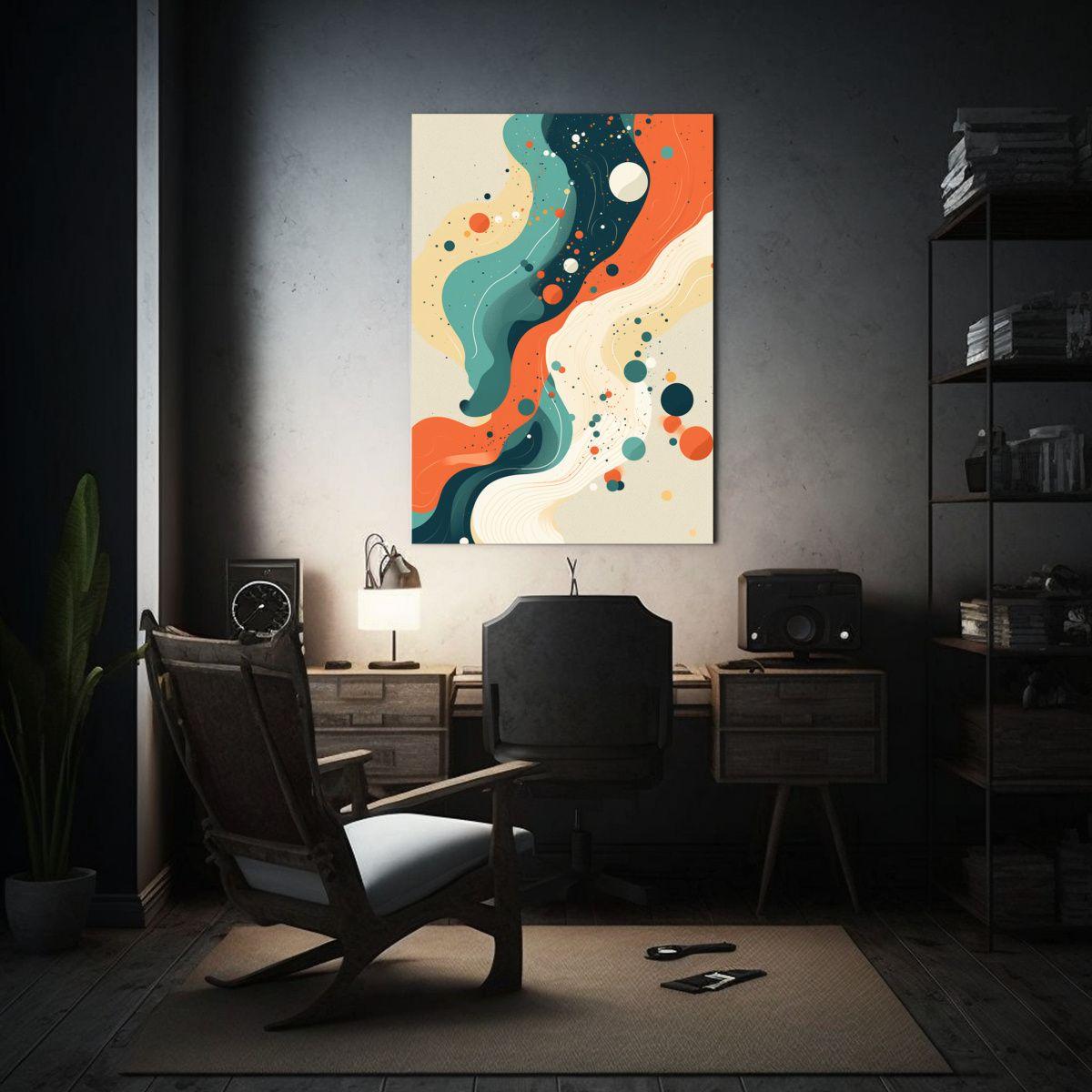 Cuadro De Belleza En Línea De Composición 50x65cm-2