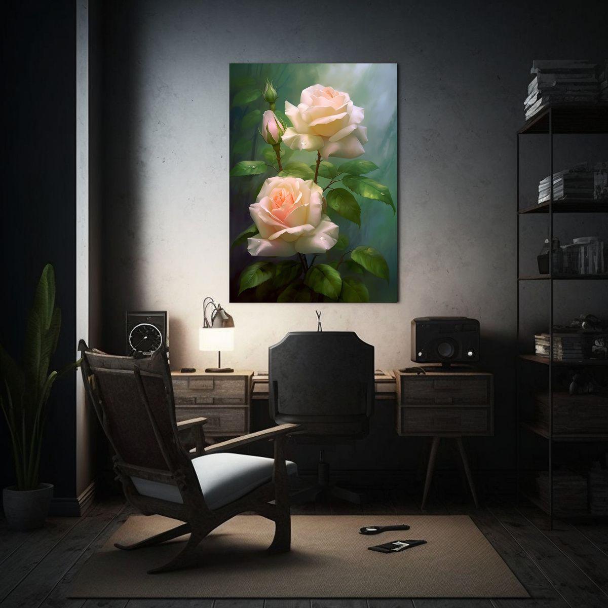 Cuadro Hermoso Profundidad: Realismo De Tres 80x120cm-2