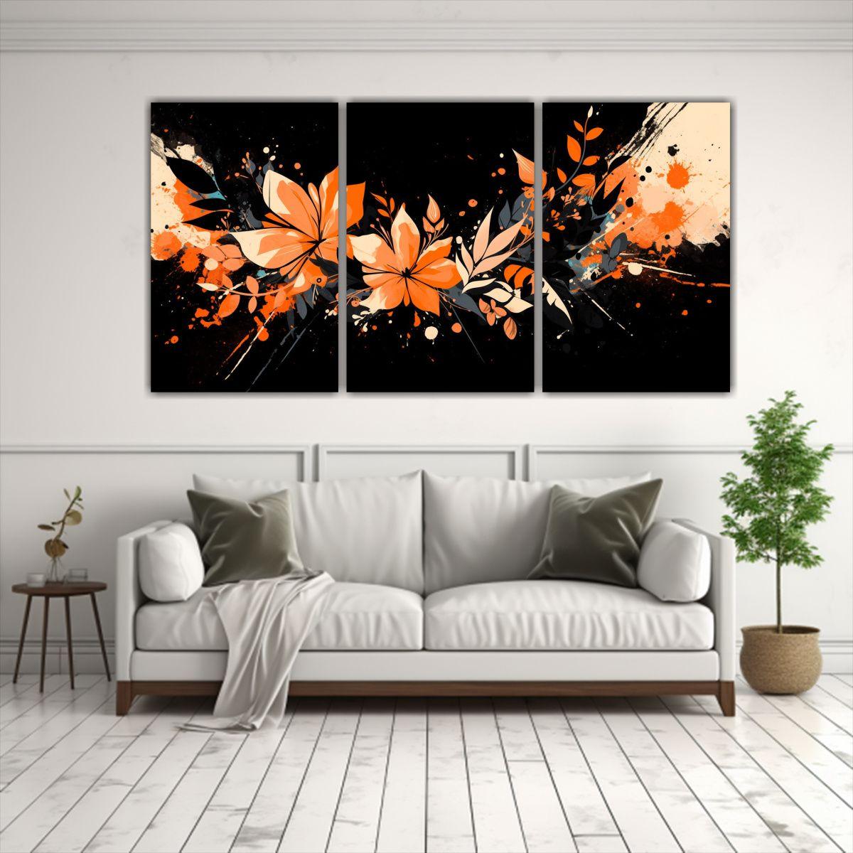 Pinturas Decorativas Para Oficina En Colores 240x120 Cm-2