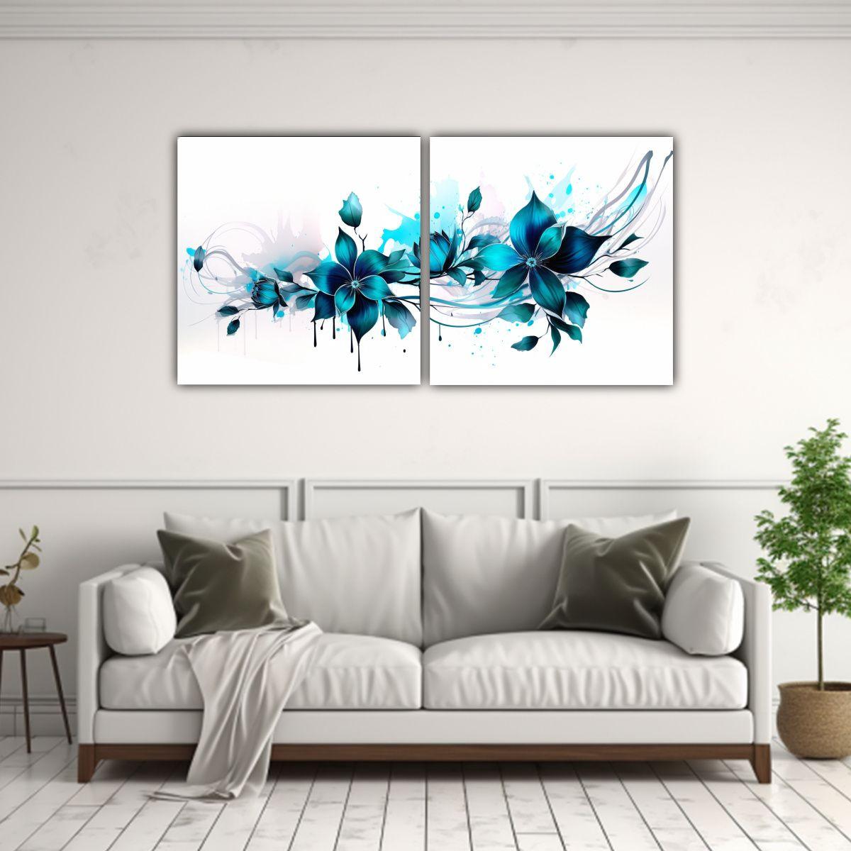 Pinturas Decorativas De Concepto Pop Art Neonoir 120x60 Cm-2