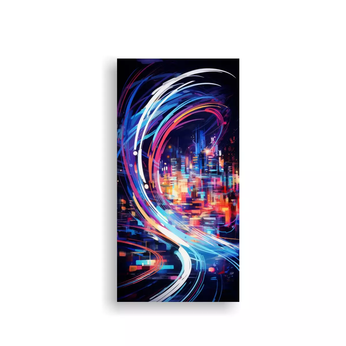 Cuadros Decorativos De Arte Gráfico En Lienzo 50x100cm-0