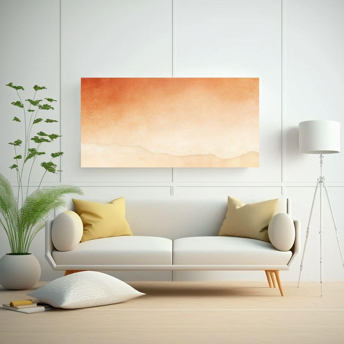 Cuadro Vintage Colores Vibrantes Textura Sutil 160x80cm-2