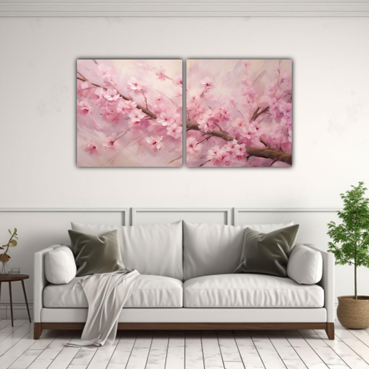 Pinturas Abstractas De La Danza Del Viento 140x70 Cm-2