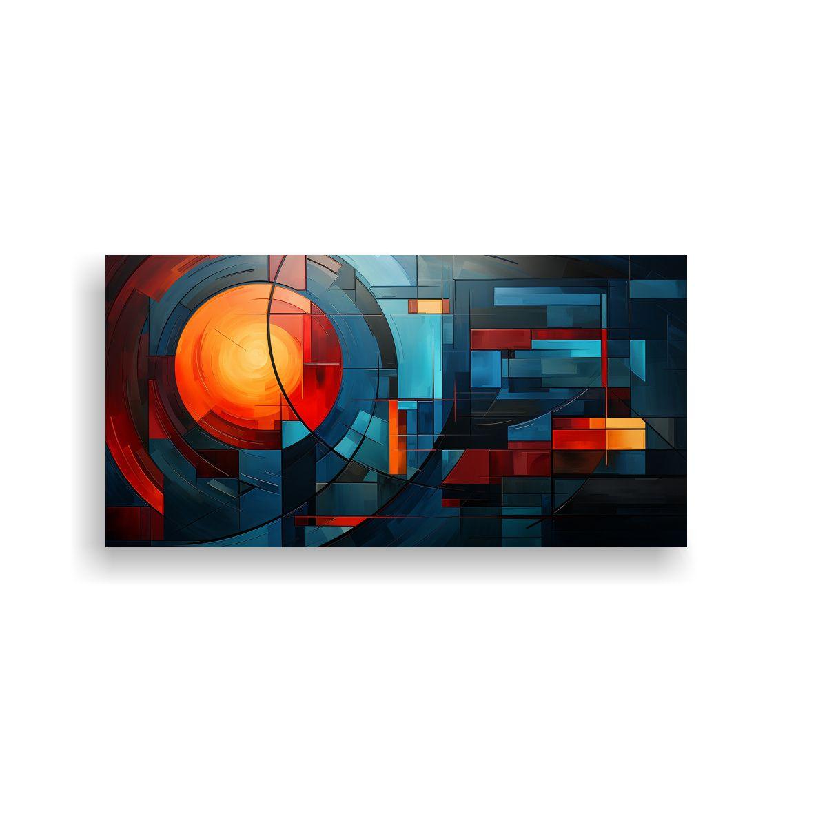 Cuadros Decorativos Con Diseños Geométricos 40x20cm-0