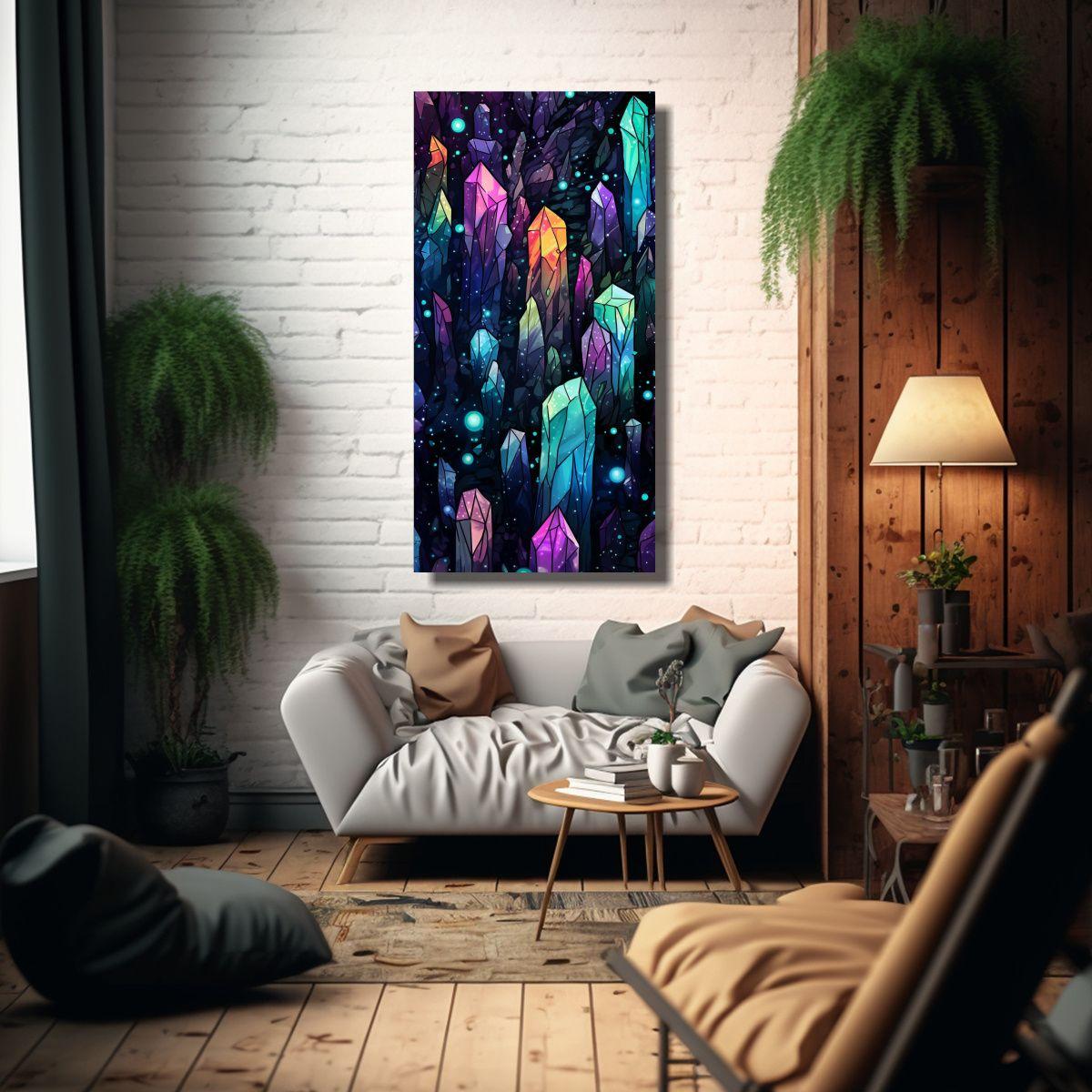 Cuadro Tela Sublimada Impresionante De Pinturas 40x80cm-2