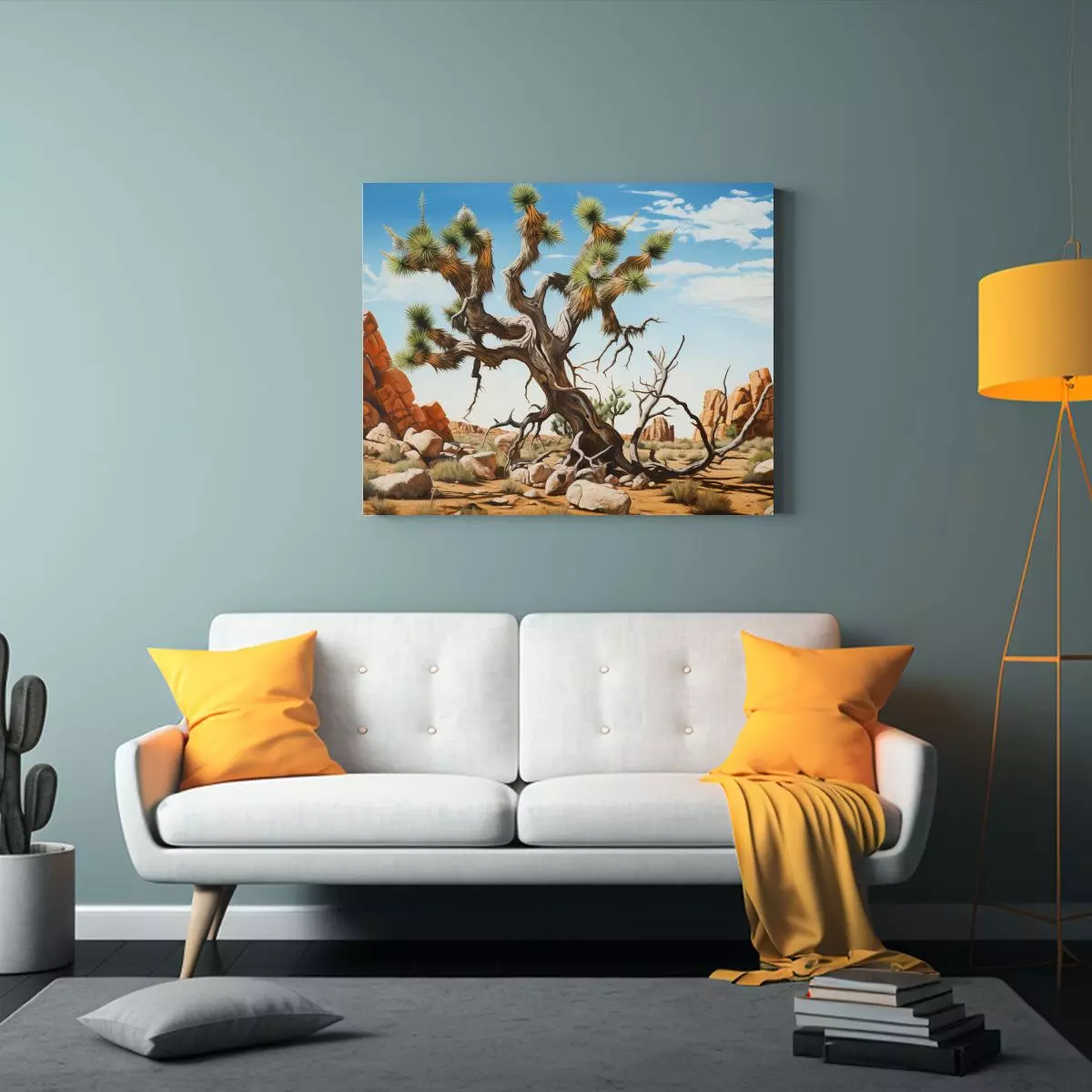 Cuadro Original De Alta Calidad: Pintura Abstracta De Joshua 120x80cm-2
