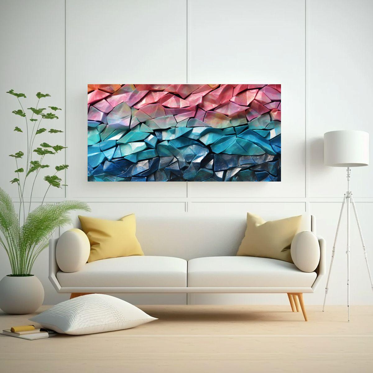 Pinturas Decorativas De Fotografía Minimalista: 100x50cm-2