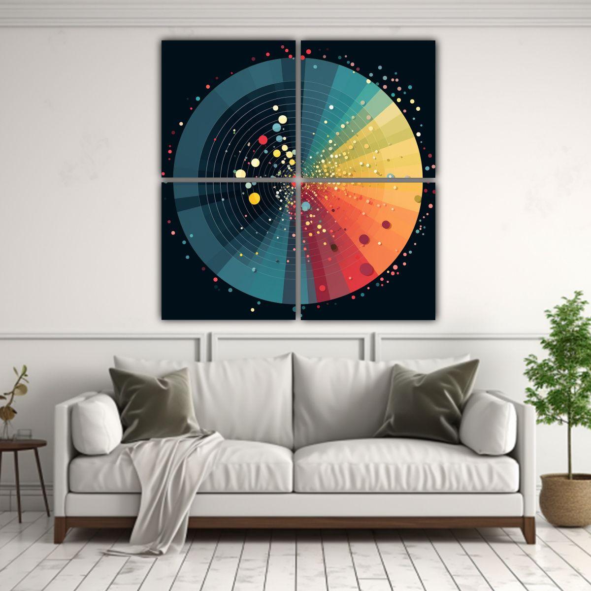 Bastidor Para Arte Gráfico: Crear Un Gráfico 80x80 Cm-2