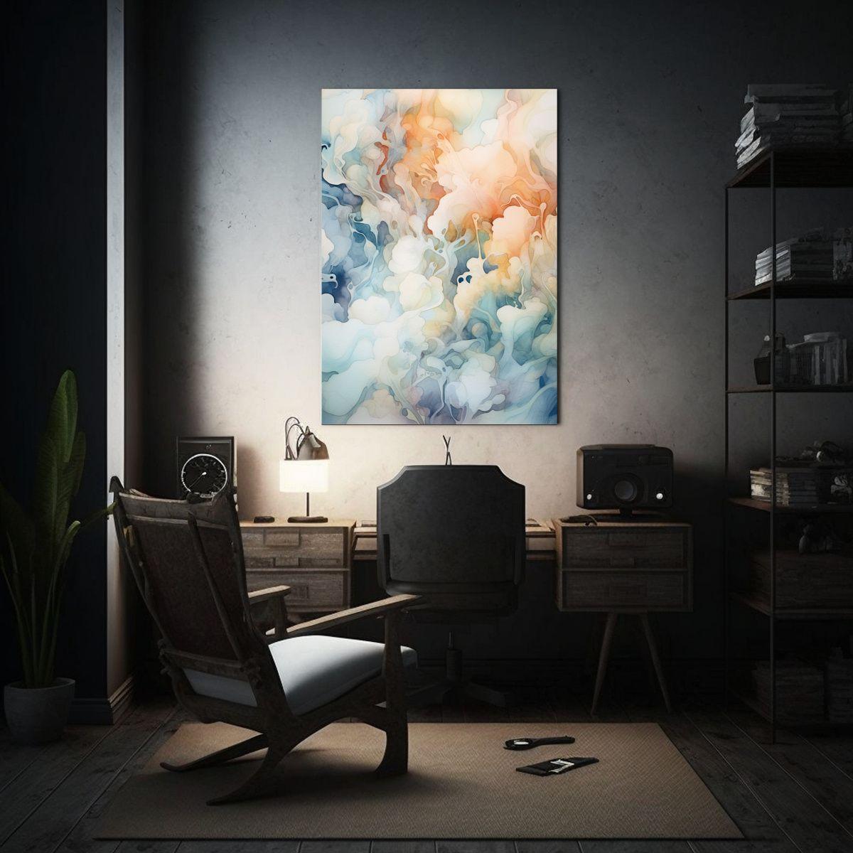 Pintura De Pared Mágica Abstracta Con Agua 60x90cm-2