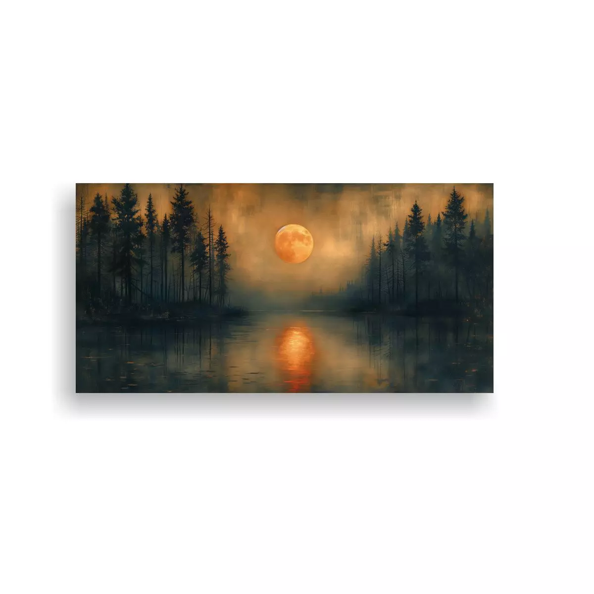 Pinturas Decorativas Simétricas De Arte 100x50 Cm-0