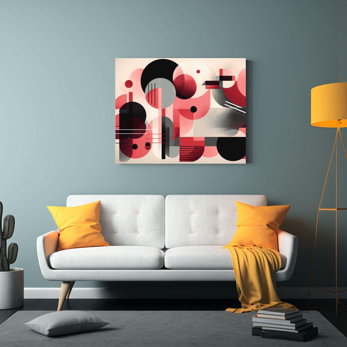 Cuadros Decorativos Modernos De Despegue De Avión En Color  120x80cm-2