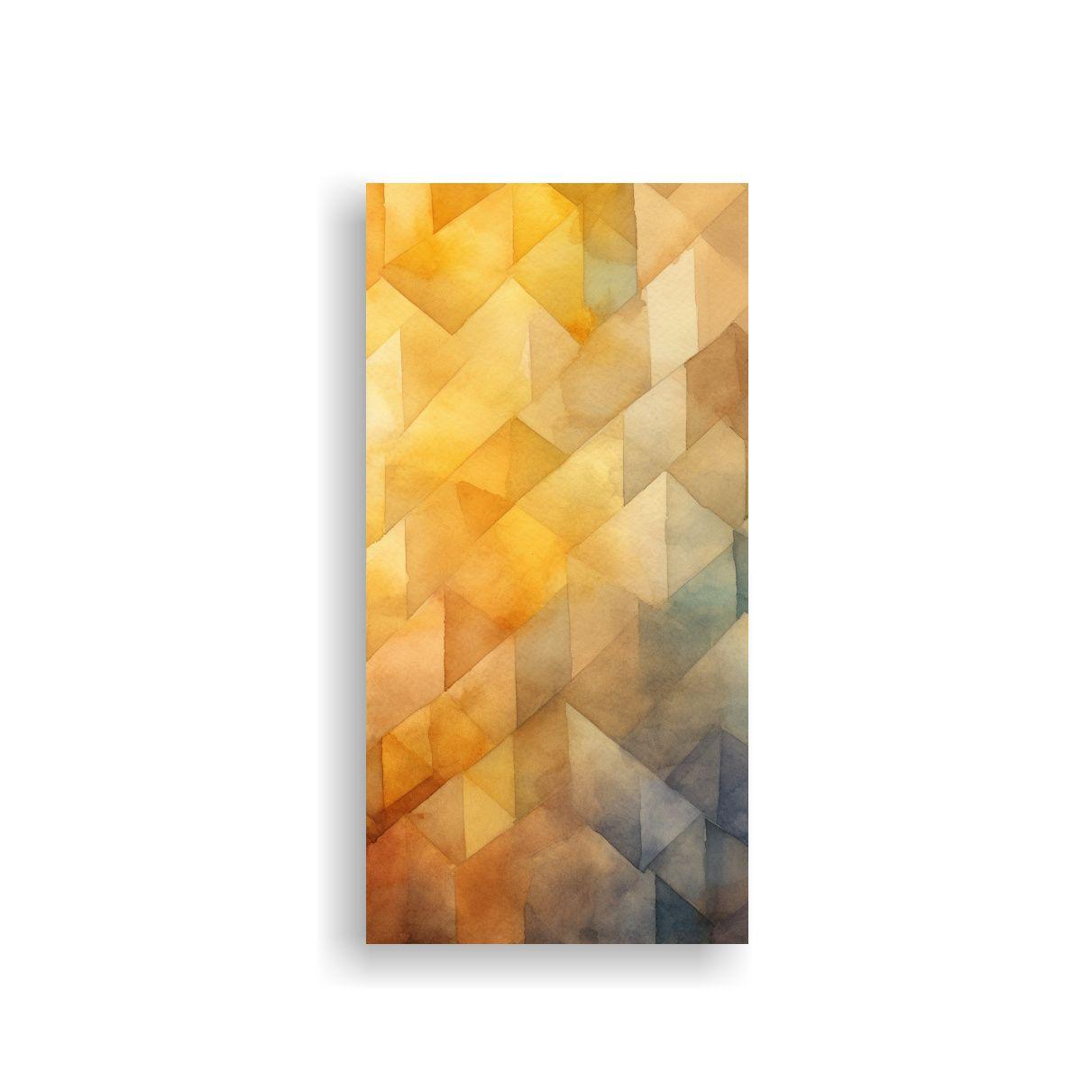 Pintura Decorativa En Lienzo De Papel De Acuarela 80x160cm-0