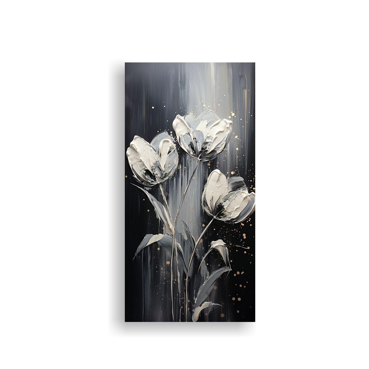 Cuadro De Personalidad: Pintura En Lienzo De 40x80cm-0