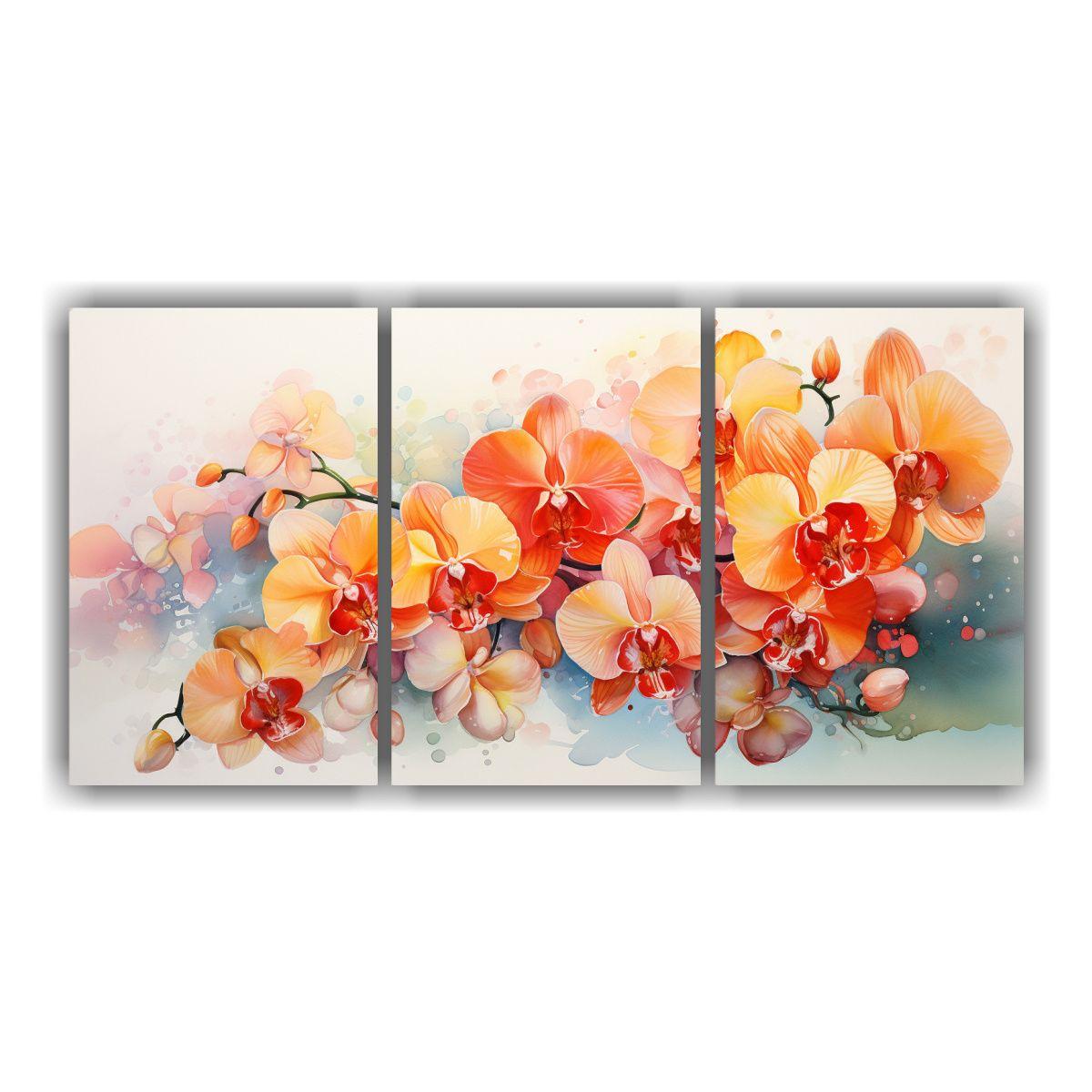 Lienzos Inspirador Alta Resolucion A Orquídeas 180x90 Cm-0
