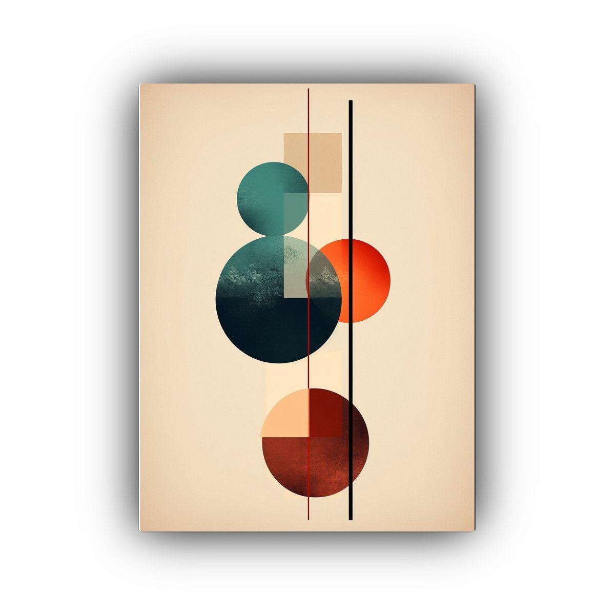 Cuadro Decorativo Estilo Boho Abstracto 30x45cm-0