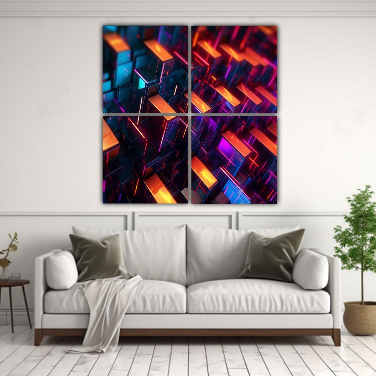 Cuadros Digitales De Arte Premiados: Profundidad 60x60 Cm-2