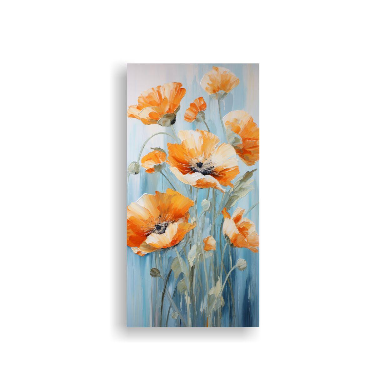 Arte De Lienzo Estilo Pared Con Pintura De 50x100 Cm-0