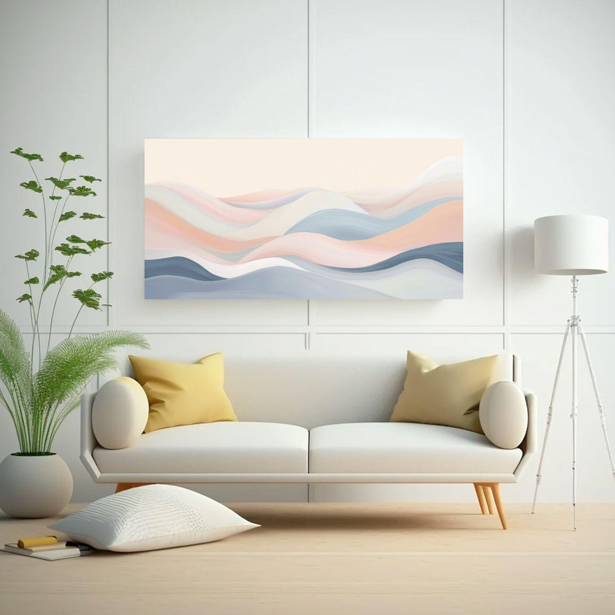 Pinturas Decorativas De Pared Acuarela Temática 160x80cm-2