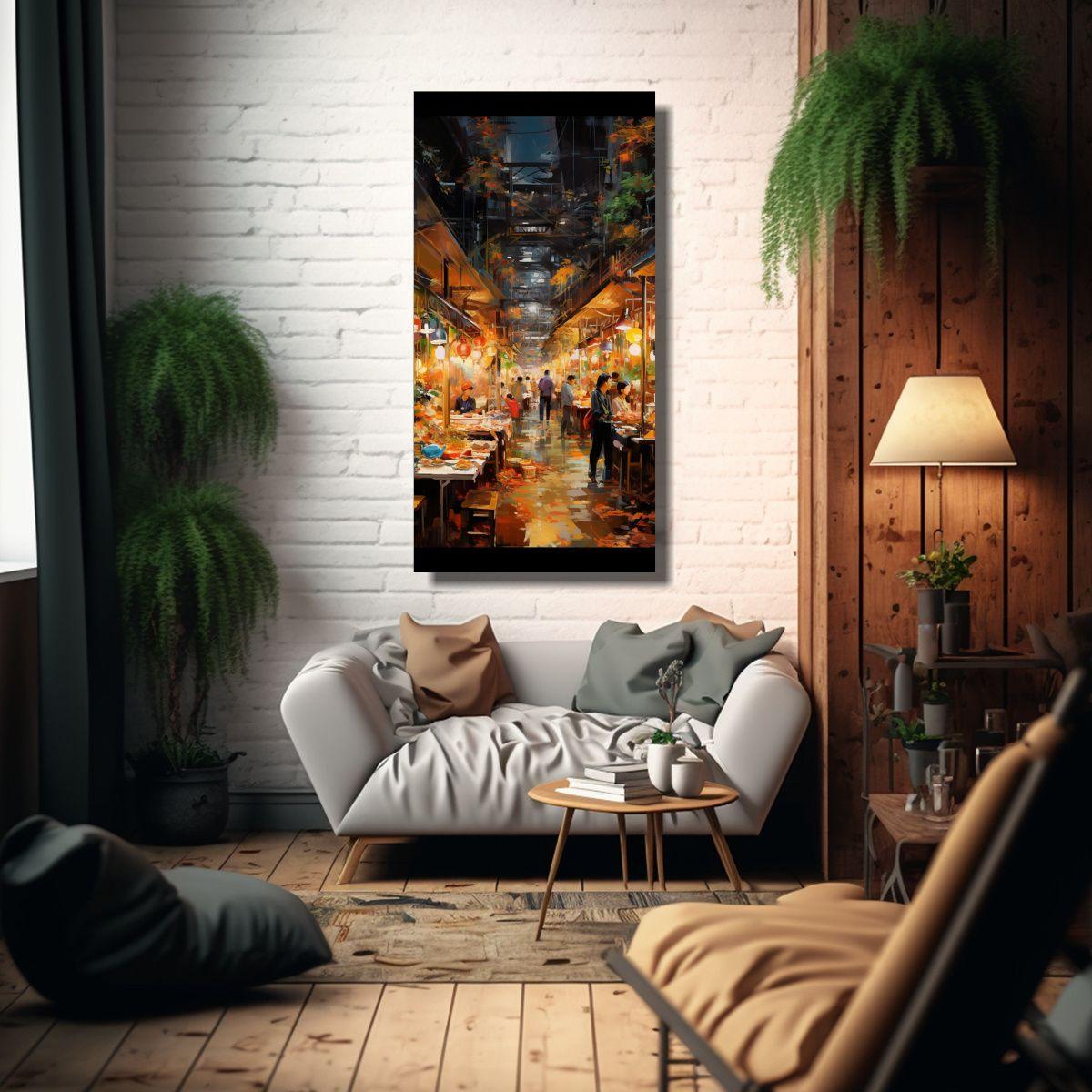Pinturas Decorativas Verticales De Esencia 70x140 Cm-2