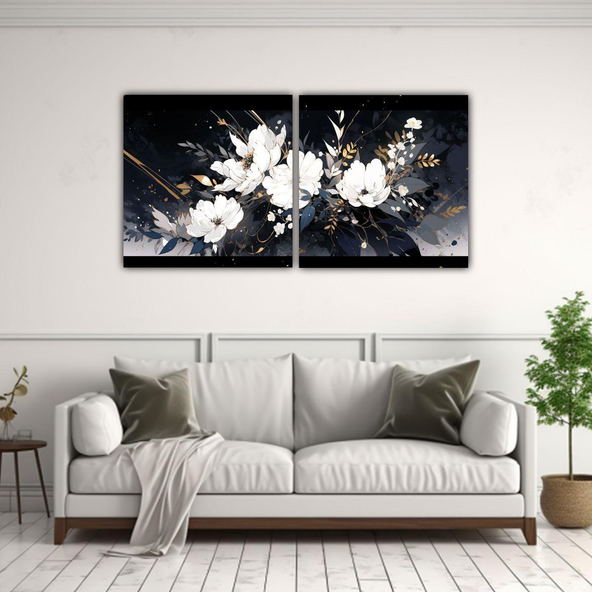 Pinturas Decorativas En Bastidor: Belleza Natural 160x80 Cm-2