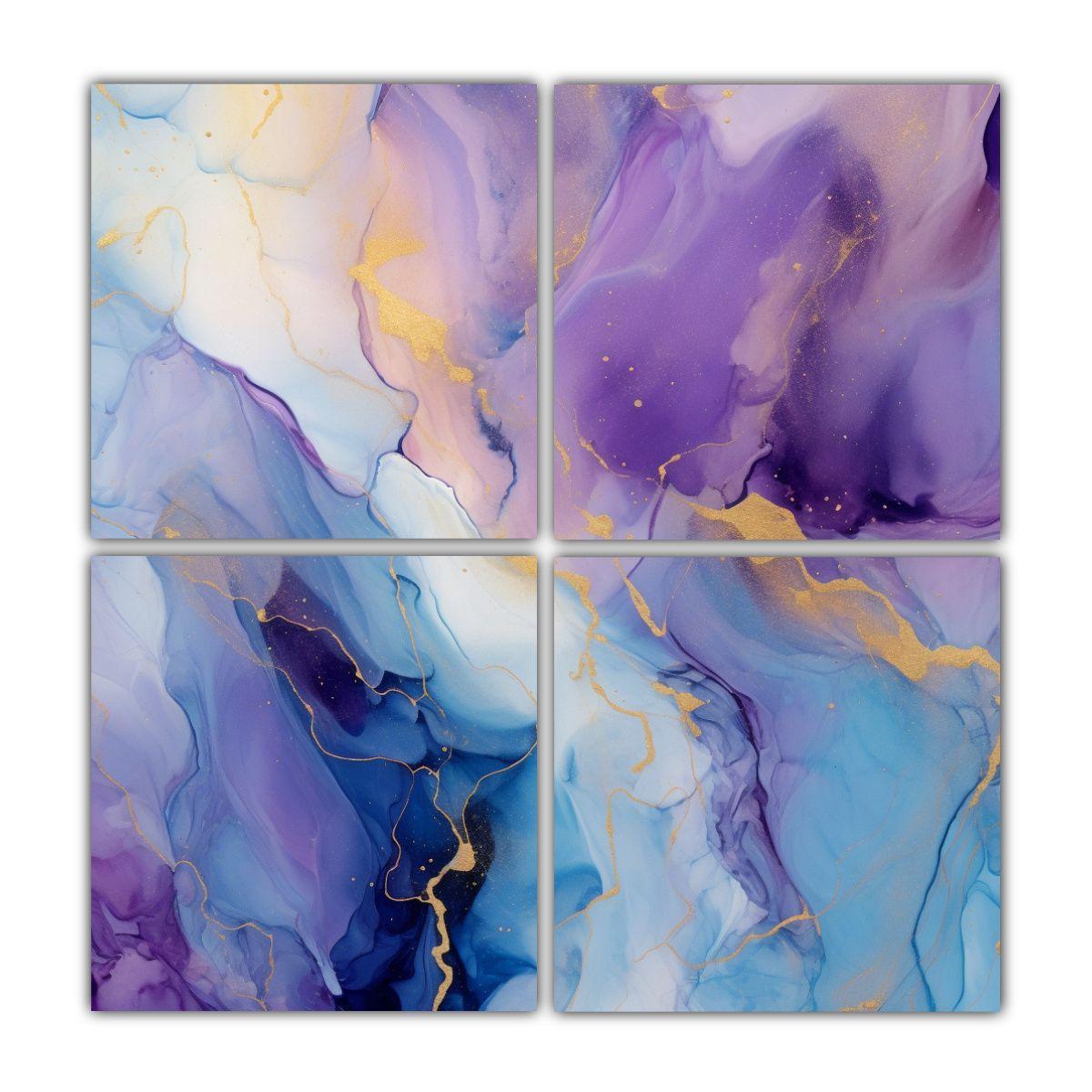 Pinturas Decorativas Cuadradas De Impacto Visual 120x120 Cm-0