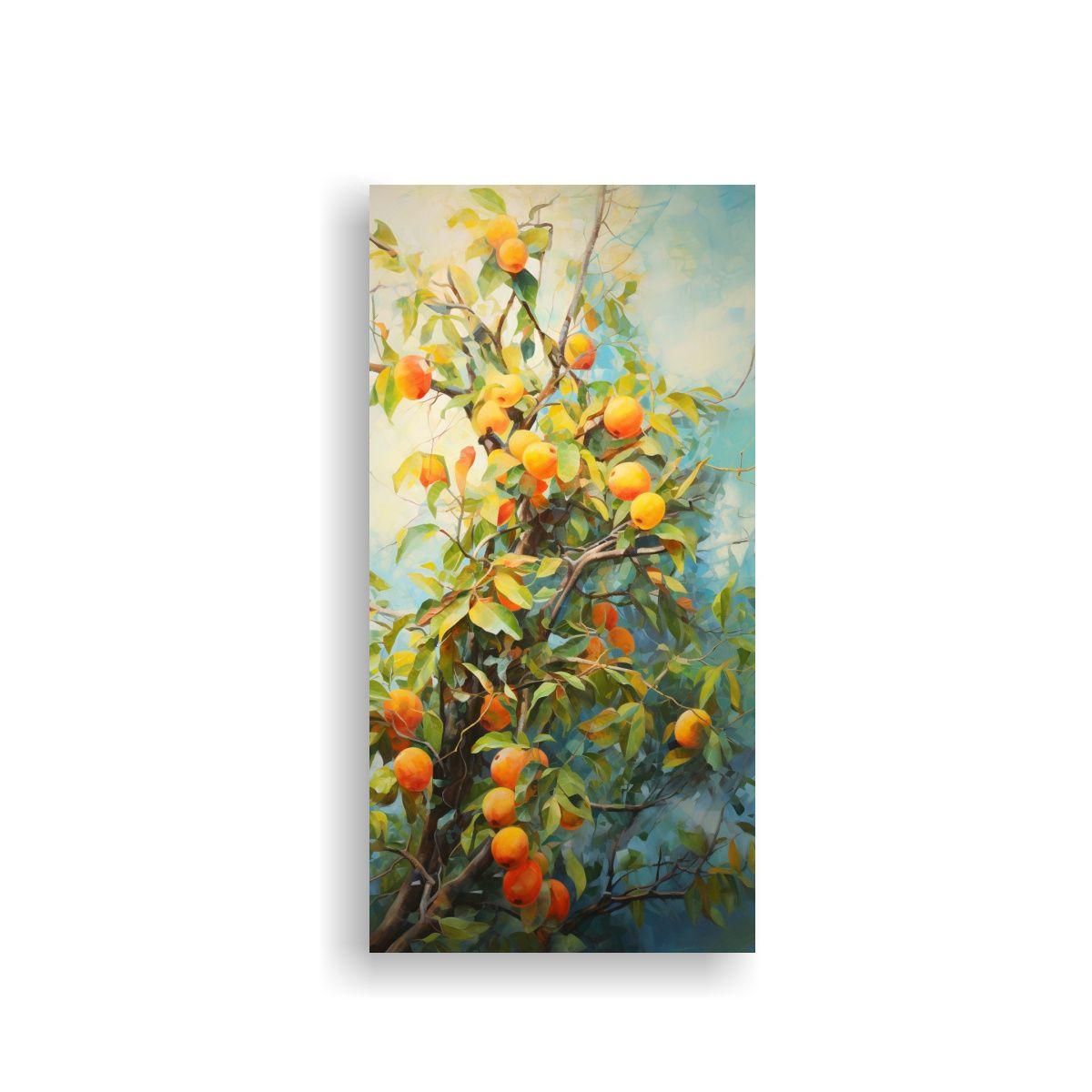 Pintura Abstracta De árbol De Mango Vanguardia 50x100cm-0