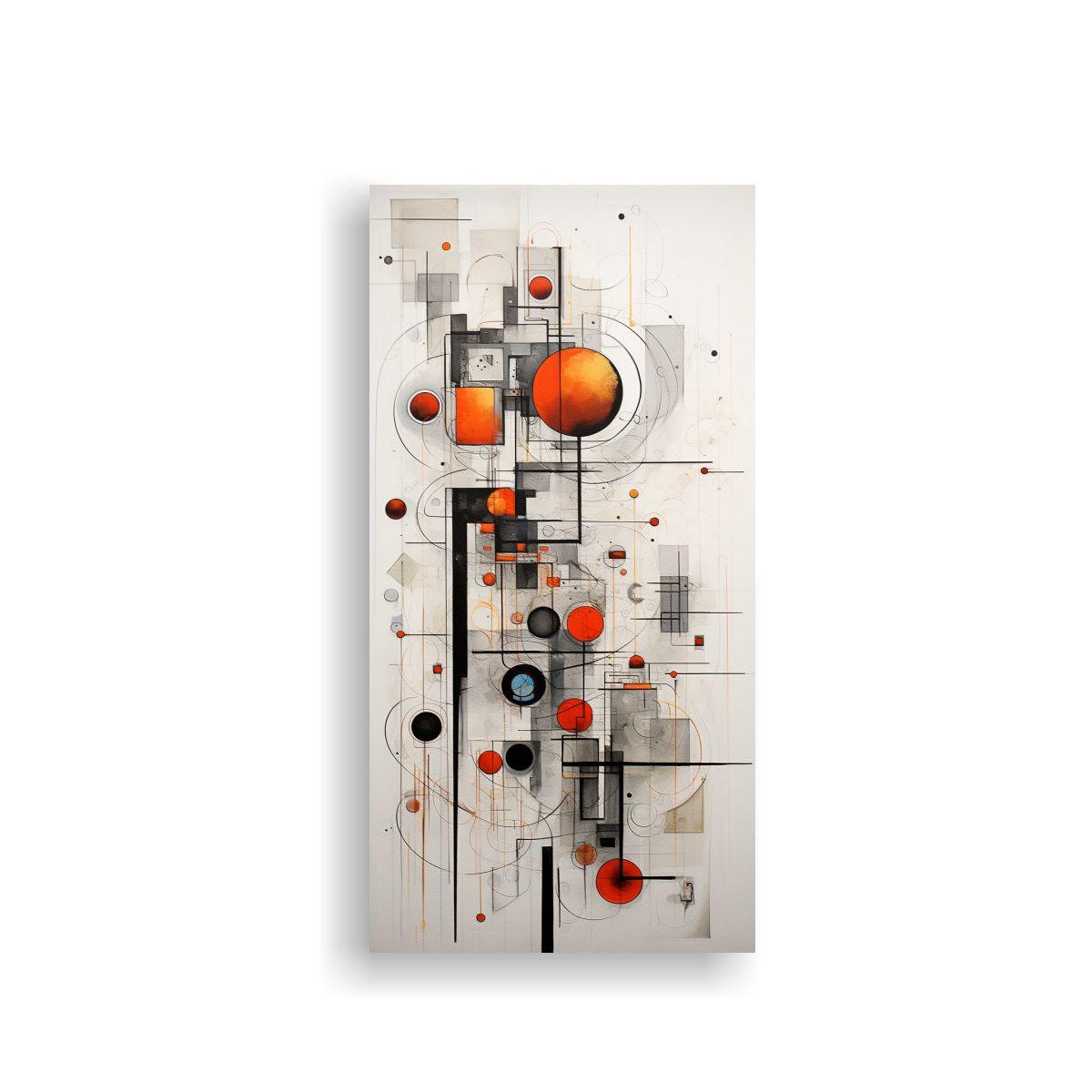 Cuadros Abstractos Nórdicos Con Temática 80x160 Cm-0
